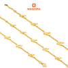MASDORA 916 Gold Bracelet Rantai Tangan Emas ~ Butterfly Laser Cutting (EMAS 916/22K)