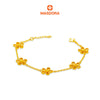 MASDORA 916 Gold Bracelet Rantai Tangan Emas ~ Golden Fleurs (EMAS 916/22K)