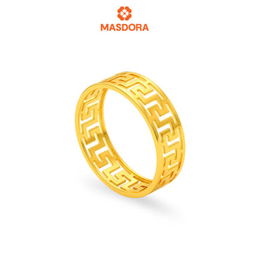 MASDORA 916 Gold Ring Rings Cincin Emas ~ Golden Exclusive Grace (EMAS 916/22K)