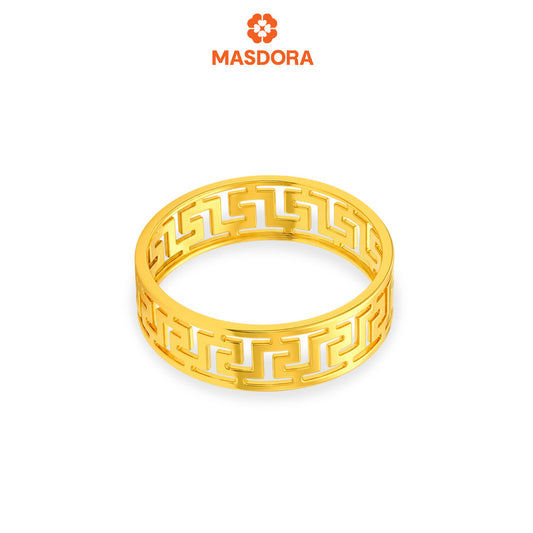 MASDORA 916 Gold Ring Rings Cincin Emas ~ Golden Exclusive Grace (EMAS 916/22K)