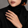 MASDORA 916 Gold Ring Rings Cincin Emas ~ Duotone Flipped Sway (EMAS 916/22K)