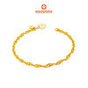 MASDORA 916 Gold Bracelet Rantai Tangan Emas ~ Golden Silly (M) (EMAS 916/22K)