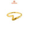 MASDORA 916 Gold Ring Rings Cincin Emas ~ HG Golden Harmony Sway (EMAS 916/22K)
