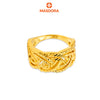 MASDORA 916 Gold Ring Rings Cincin Emas ~ HG Golden Charming Pave (EMAS 916/22K)