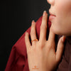 MASDORA 916 Gold Ring Rings Cincin Emas ~ HG Golden Basic Mobius (EMAS 916/22K)
