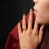 MASDORA 916 Gold Ring Rings Cincin Emas ~ HG Golden Harmony Sway (EMAS 916/22K)