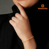 MASDORA 916 Gold Bracelet Rantai Tangan Emas ~ Shining Sauh Mini Dots (EMAS 916/22K)