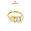 MASDORA 916 Gold Ring Rings Cincin Emas ~ HG Duotone Trendy Cutting (EMAS 916/22K)