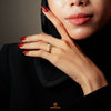 MASDORA 916 Gold Ring Rings Cincin Emas ~ HG Duotone Trendy Cutting (EMAS 916/22K)