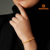 MASDORA 916 Gold Bracelet Rantai Tangan Emas ~ Shining Sauh Drilled Beads (EMAS 916/22K)