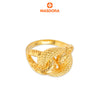 MASDORA 916 Gold Ring Rings Cincin Emas ~ HG Golden Filigree Chain (EMAS 916/22K)