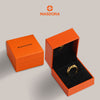 MASDORA 916 Gold Ring Rings Cincin Emas ~ Duotone Dotted Cross (EMAS 916/22K)