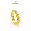 MASDORA 916 Gold Ring Rings Cincin Emas ~ HG Golden Luxe Twist (EMAS 916/22K)