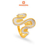 MASDORA 916 Gold Ring Rings Cincin Emas ~ HG Duotone Medusa (EMAS 916/22K)