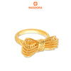 MASDORA 916 Gold Ring Rings Cincin Emas ~ HG Golden Frayed Ribbon (EMAS 916/22K)