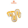 MASDORA 916 Gold Ring Rings Cincin Emas ~ HG Duotone Medusa (EMAS 916/22K)