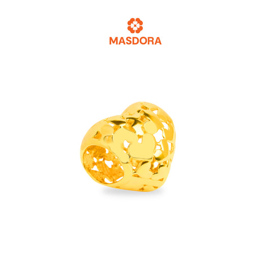 MASDORA 916 Gold Beads Bead Emas ~ Lots of Loves (EMAS 916/22K)