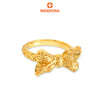 MASDORA 916 Gold Ring Rings Cincin Emas ~ HG Golden Filigree Ribbon (EMAS 916/22K)