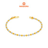 MASDORA 916 Gold Bracelet Rantai Tangan Emas ~ Duotone Planet (EMAS 916/22K)