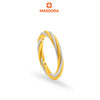MASDORA 916 Gold Ring Rings Cincin Emas ~ HG Duotone Thickened Cavo (EMAS 916/22K)