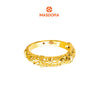 MASDORA 916 Gold Ring Rings Cincin Emas ~ HG Golden Javanese Carved (EMAS 916/22K)