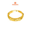 MASDORA 916 Gold Ring Rings Cincin Emas ~ HG Golden Javanese Carved (EMAS 916/22K)