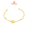 MASDORA 916 Gold Bracelet Rantai Tangan Emas ~ HG Golden Alhambra (1F) (EMAS 916/22K)