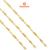 MASDORA 916 Gold Bracelet Rantai Tangan Emas ~ Golden Gorgeous Anchor (EMAS 916/22K)