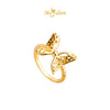 [ASSORTED DESIGNS] MASDORA 916 Gold Ring Rings Cincin Emas ~ Butterfly Collection (EMAS 916/22K)