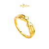 [ASSORTED DESIGNS] MASDORA 916 Gold Ring Rings Cincin Emas ~ Bow Collection (EMAS 916/22K)