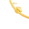 MASDORA 916 Gold Beads Bead Emas ~ HG Pink & White Mushroom (EMAS 916/22K)