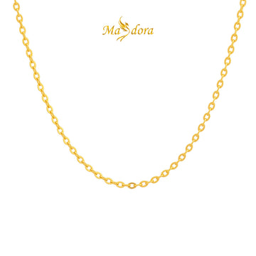 MASDORA 916 Gold Necklace Rantai Leher Emas ~ Sauh Solid (EMAS 916/22K)
