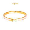 MASDORA 916 Gold Bangle Gelang Tangan Emas ~ Simple H Bangle (EMAS 916/22K)