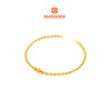 MASDORA 916 Gold Bracelet Rantai Tangan Emas ~ Shining Sauh Mini Shiny Cutting Balls (EMAS 916/22K)