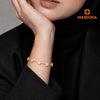 MASDORA 916 Gold Bracelet Rantai Tangan Emas ~ HG Golden Alhambra (5F) (EMAS 916/22K)