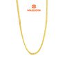 MASDORA 916 Gold Necklace Rantai Leher Emas ~ Gajah Chain (EMAS 916/22K)