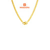 MASDORA 916 Gold Necklace Rantai Leher Emas ~ Gajah Chain (EMAS 916/22K)