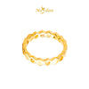 MASDORA 916 Gold Ring Rings Cincin Emas ~ HG Honeycomb Band (EMAS 916/22K)