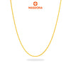 MASDORA 916 Gold Necklace Rantai Leher Emas ~ Mini Masdora Signature  (EMAS 916/22K)