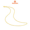 MASDORA 916 Gold Necklace Rantai Leher Emas ~ Mini Masdora Signature  (EMAS 916/22K)