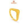 [ASSORTED DESIGNS] MASDORA 916 Gold Ring Rings Cincin Emas ~ Ripple Wave Collection (EMAS 916/22K)