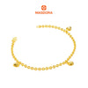 MASDORA 916 Gold Bracelet Rantai Tangan Emas ~ Mini Shining Sauh (3L) (EMAS 916/22K)