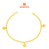 MASDORA 916 Gold Bracelet Rantai Tangan Emas ~ Mini Shining Sauh (3L) (EMAS 916/22K)