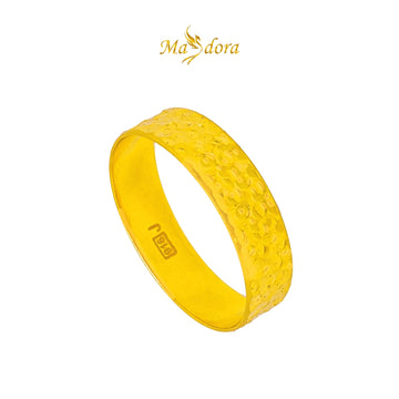MASDORA 916 Gold Ring Rings Cincin Emas ~ Golden Glitz (EMAS 916/22K)