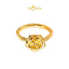 MASDORA 999 Gold Ring Rings Cincin Emas ~ Golden Tangled Rose (EMAS 999/24K)