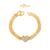 MASDORA 916 Gold Bracelet Rantai Tangan Emas ~ Crocheted Edition (EMAS 916/22K)