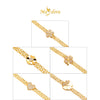MASDORA 916 Gold Bracelet Rantai Tangan Emas ~ Crocheted Edition (EMAS 916/22K)