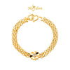 MASDORA 916 Gold Bracelet Rantai Tangan Emas ~ Crocheted Edition (EMAS 916/22K)