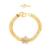 MASDORA 916 Gold Bracelet Rantai Tangan Emas ~ Crocheted Edition (EMAS 916/22K)