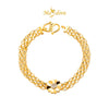 MASDORA 916 Gold Bracelet Rantai Tangan Emas ~ Crocheted Edition (EMAS 916/22K)